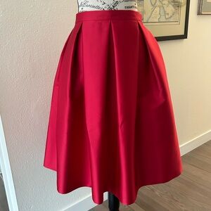 TOPSHOP Satin Skirt